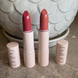 DOLL 10 DUO Lipstick Set- Bombshell and Diva, NEW, NWOT